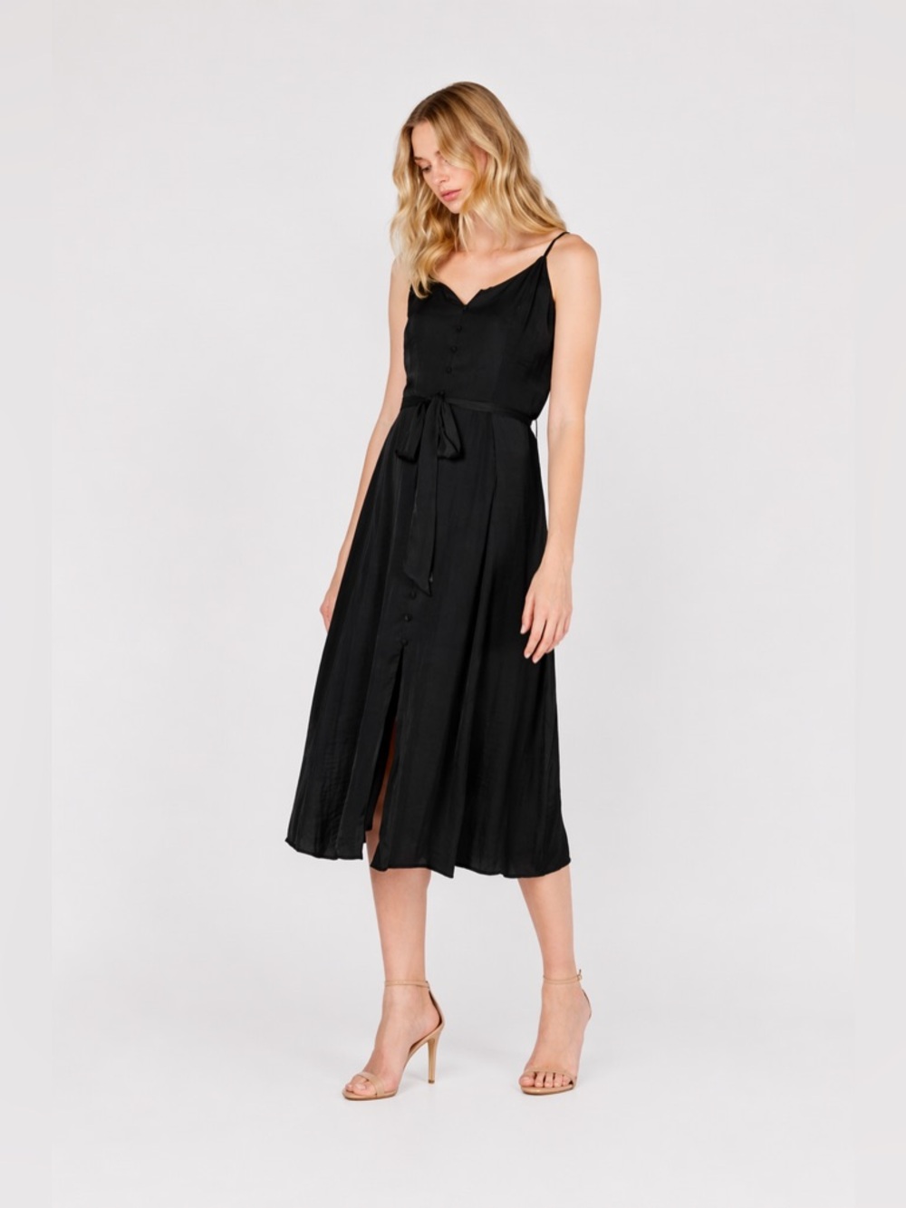 🇺🇸Firm Price🇺🇸Vince Camuto Stain Daytime V neck Midi dress